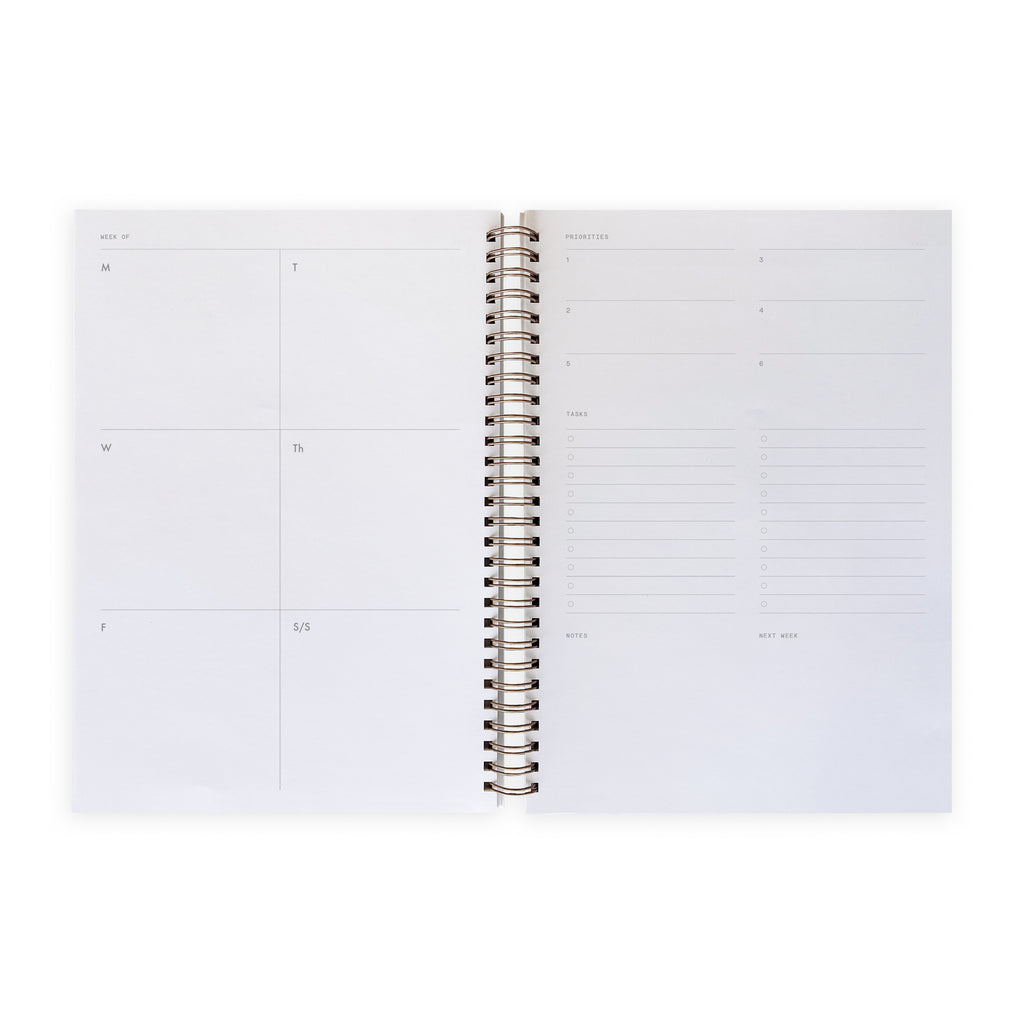 Sol B5 Weekly Undated Planner Moglea