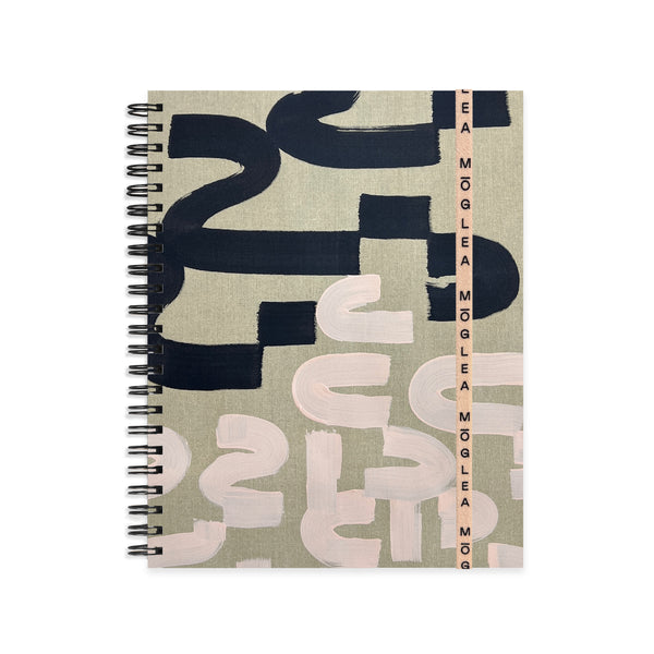 Black & Tan Medium A5 Notebook