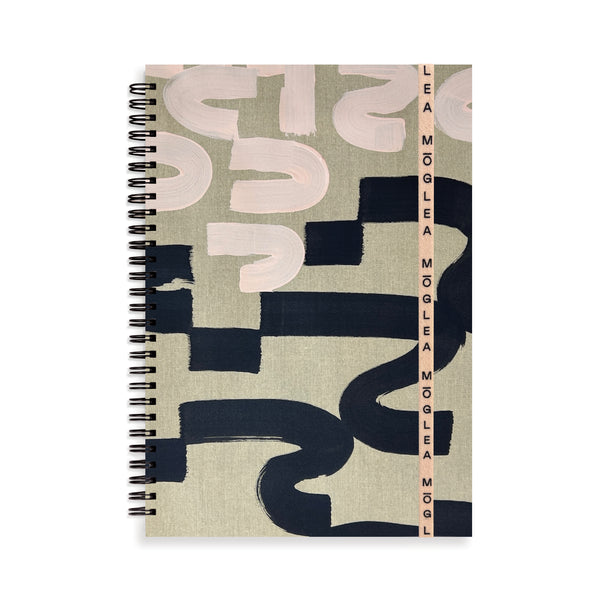 Black & Tan Composition B5 Notebook