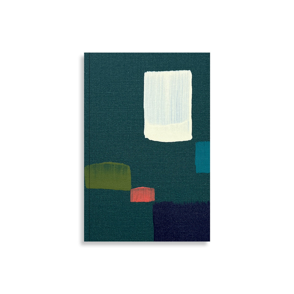 Green Square Pocket Softcover Notebook.