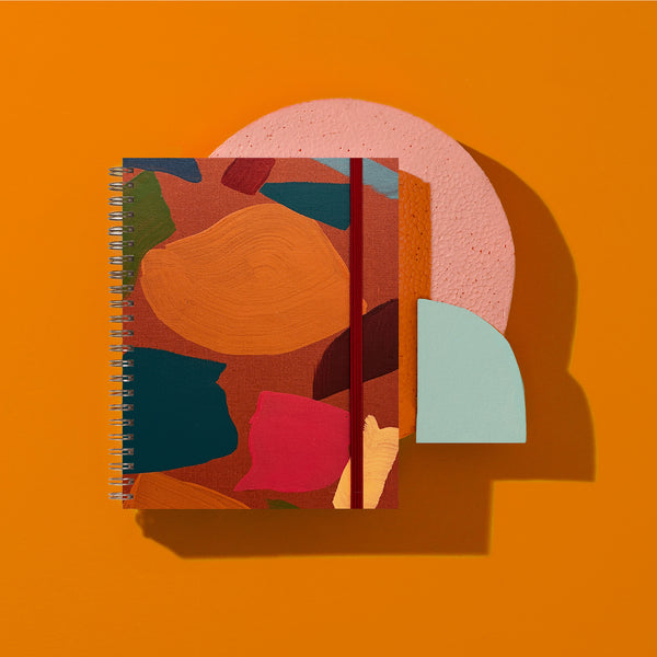 Rouge Medium A5 Notebook - Moglea