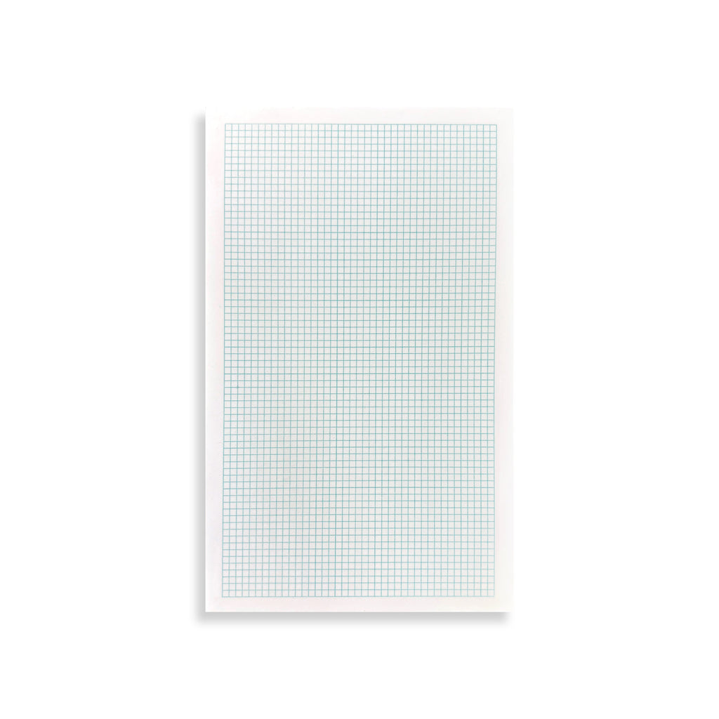 Muinus Grid Moglea Grid Grid Pad notepad with white pages and gray grid lines ...