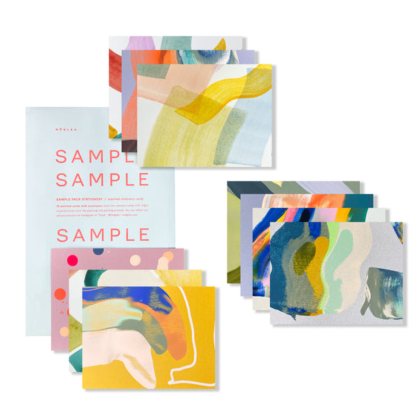 10 Stationery Cards - Seconds