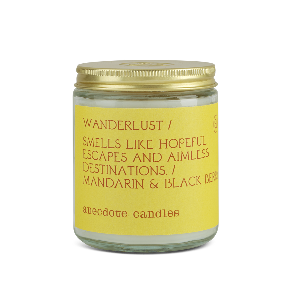 Anecdote Candles - Wanderlust Candle (Mandarin & Black Berry) Anecdote Candles